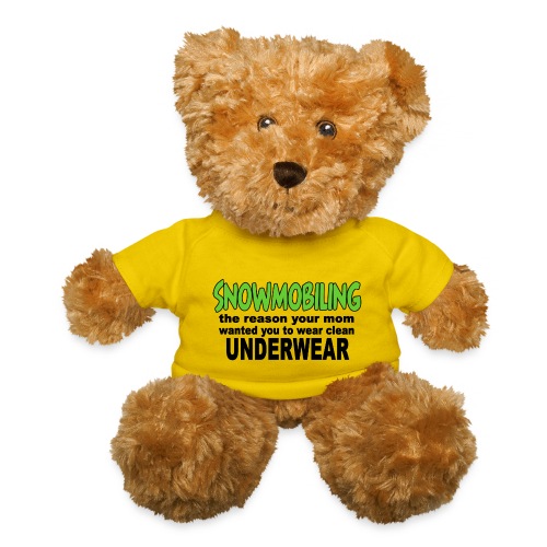 Snowmobiling Underwear - Teddy Bear