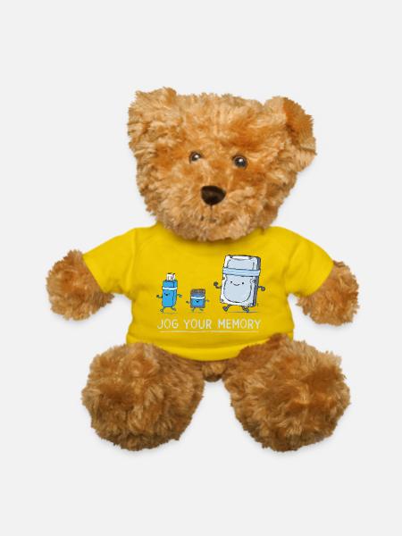 Software Engineer IT Support Your Memory Gym - Teddy Bear - yellow - Front