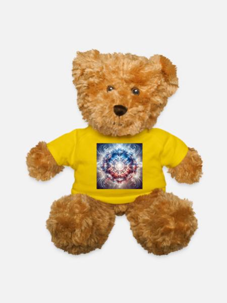 AzureRedVortex - Teddy Bear - yellow - Front