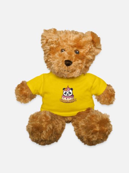 Pandalicious Panda Cake - Teddy Bear - yellow