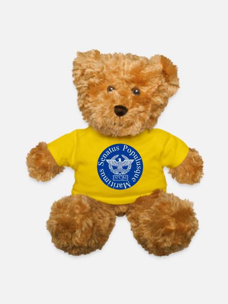 Empire of the Sea sigil - SPQM - Teddy Bear - yellow - Front