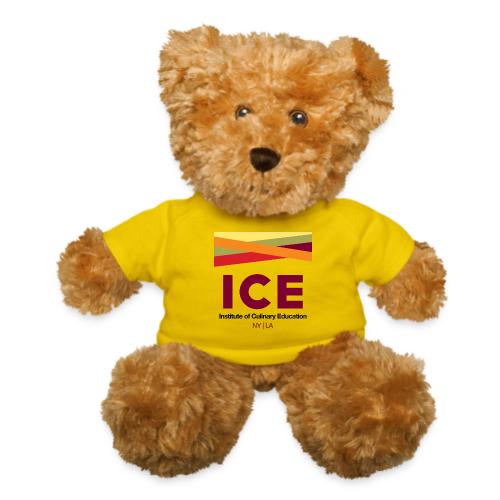 ICE Logo - Black Font - Teddy Bear