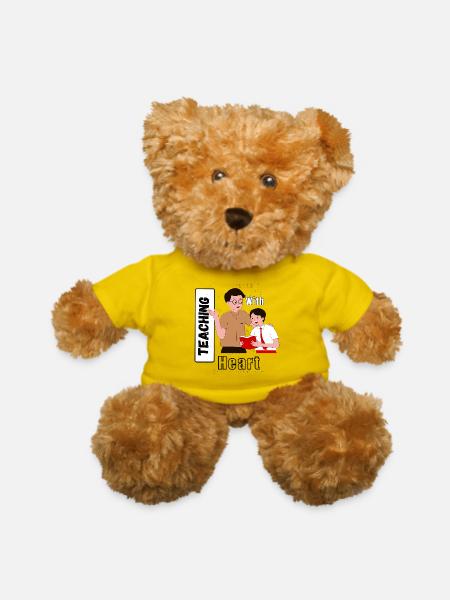 Teaching With Heart - Teddy Bear - yellow - Front