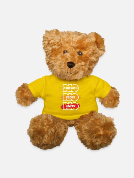 No Limits: Strength Focus - Teddy Bear - yellow - Front