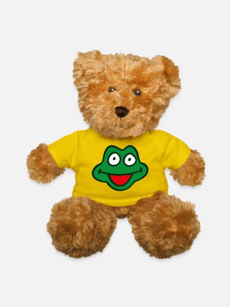 frog - Teddy Bear - yellow