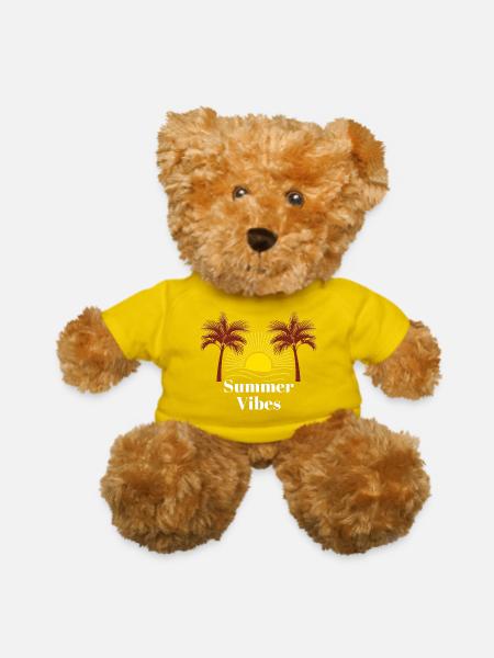 Summer Design  - Teddy Bear - yellow - Front