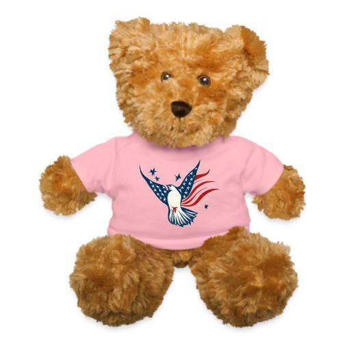 Patriotic Bird - Teddy Bear