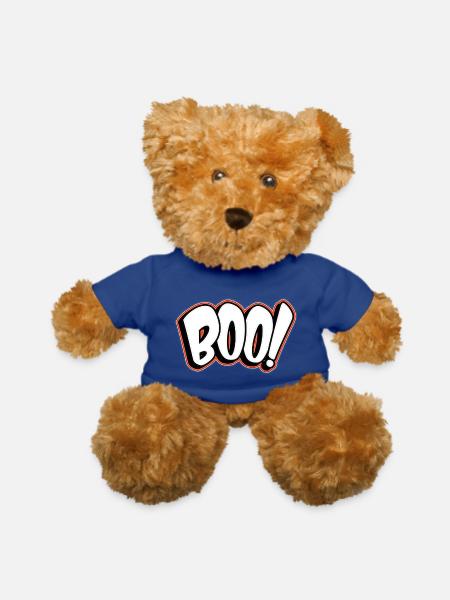 Boo - Teddy Bear - royal blue - Front