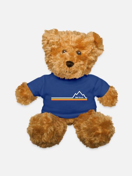 Wolf Creek Colorado - Teddy Bear - royal blue - Front