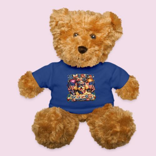 America 250 Dog Mom Patriotic Goldendoodle Shirt - Teddy Bear