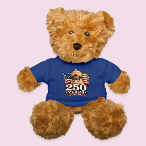 America 250 Dog Mom Goldendoodle - Teddy Bear