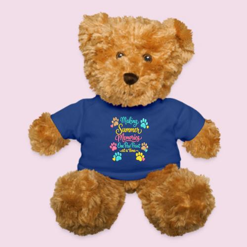 Making Summer Memories Faux Embroidery - Teddy Bear