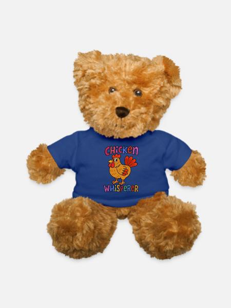 Chicken Whisperer - Teddy Bear - royal blue