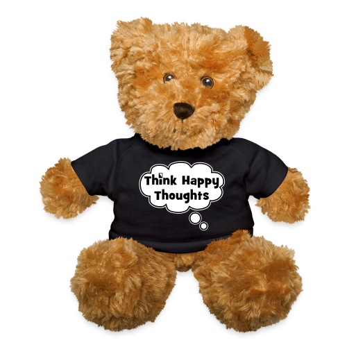 Think Happy Thoughts Bubble - Teddy Bear