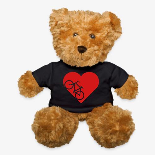 Bike in heart - Teddy Bear
