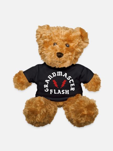 Grandmaster Flash  - Teddy Bear - black - Front