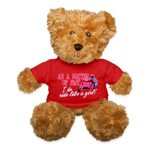Ride Like a Girl - Teddy Bear