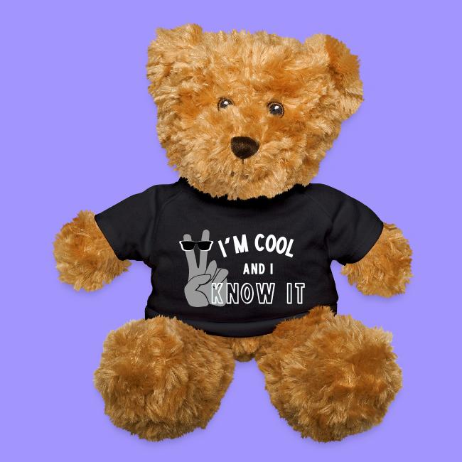 I'm Cool and I Know It - Fun Self Affirmation- Wht