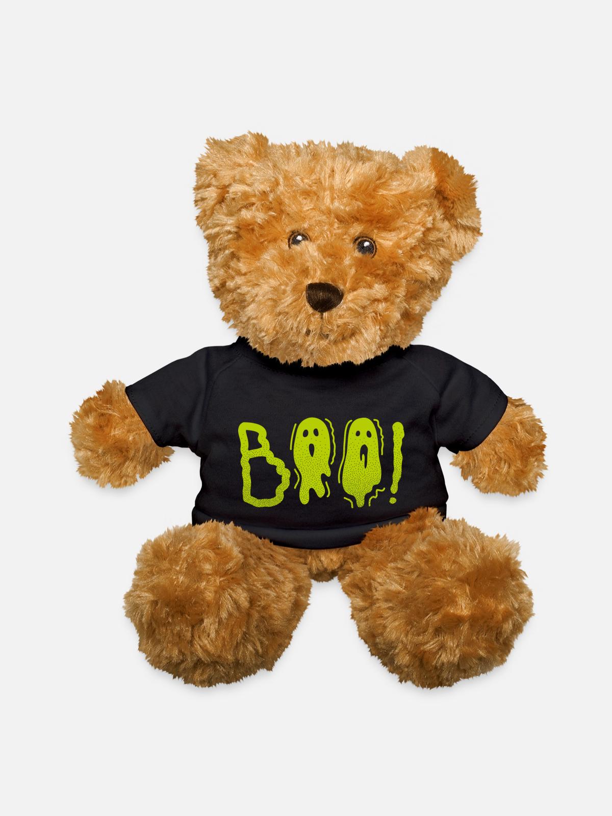 Boo - Teddy Bear - black - Front