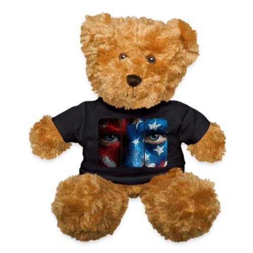 USA: Painted for the Flag - Teddy Bear