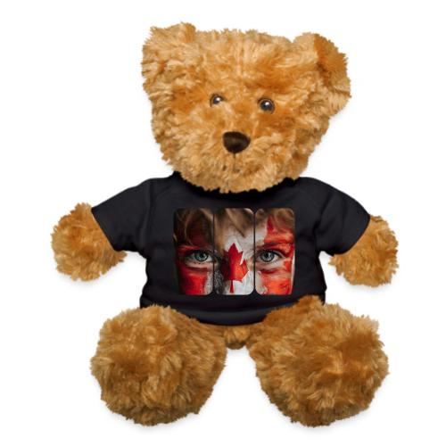 Canada: Maple Leaf Gaze - Teddy Bear