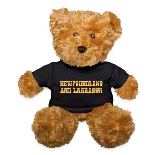 Newfoundland and Labrador - Teddy Bear