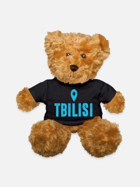 Tbilisi Georgia - Teddy Bear - black