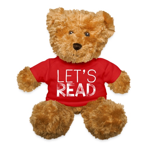Let's Read Teacher Pillow Classroom Library Pillow - Teddy Bear