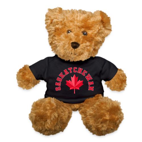 Saskatchewan with maple leaf - Teddy Bear