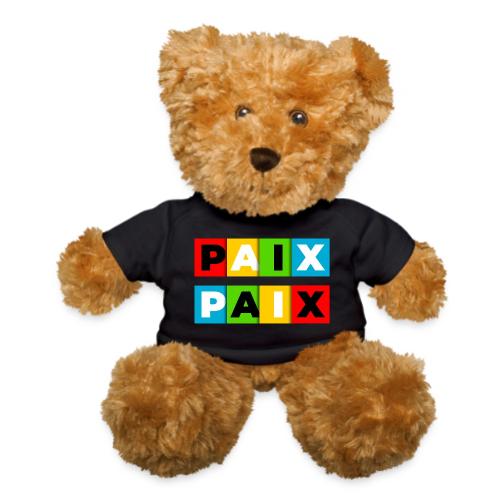 Peace in Colour - Teddy Bear