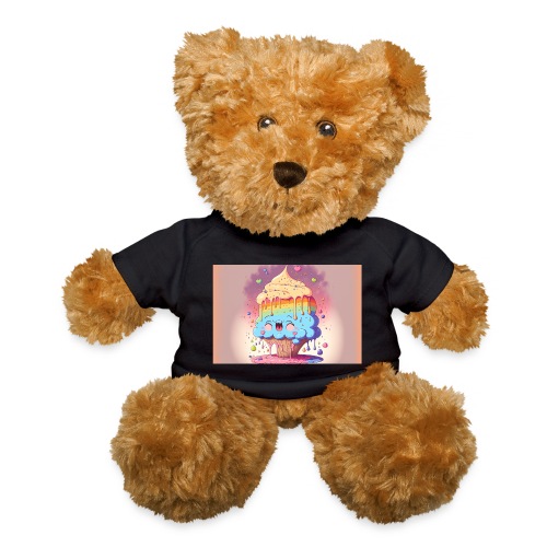 Cake Caricature - January 1st Psychedelia Dessert - Teddy Bear