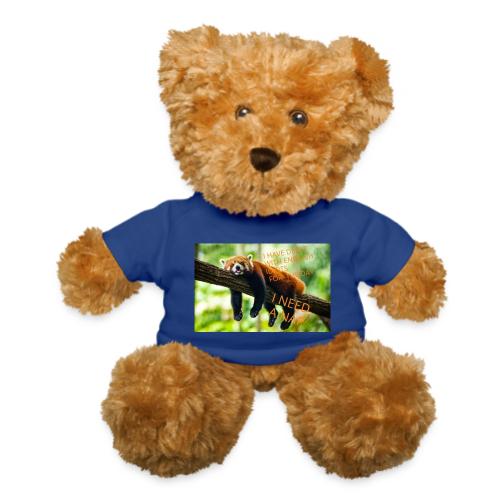 Fox napping meme - Teddy Bear