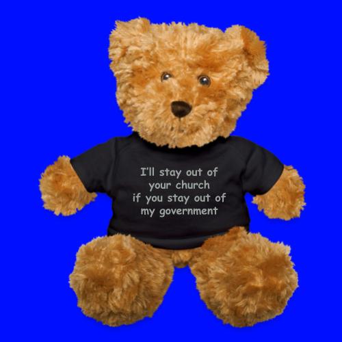 Church - Government - Teddy Bear