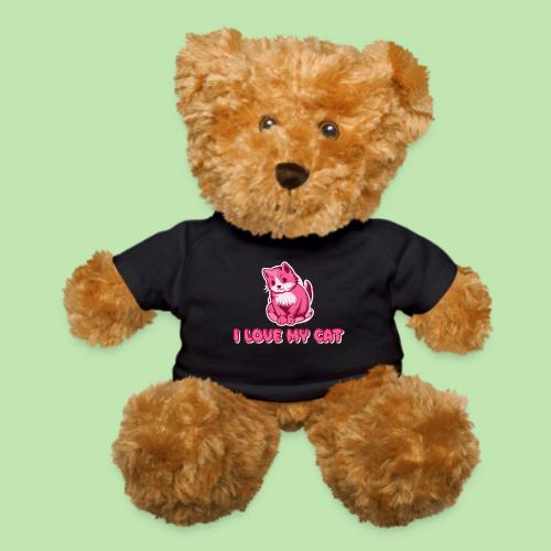 I love my cat - Teddy Bear