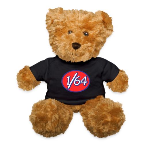 One Sixty Four -- vintage auto inspired oval - Teddy Bear