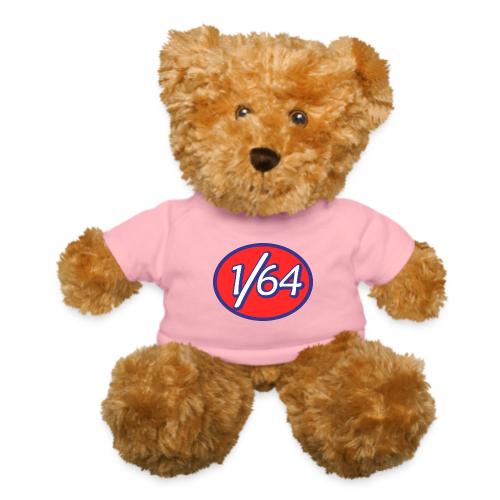 One Sixty Four -- vintage auto inspired oval - Teddy Bear