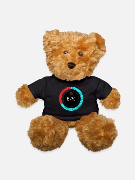 67% Aura Powermaxxing Charge - Teddy Bear - black