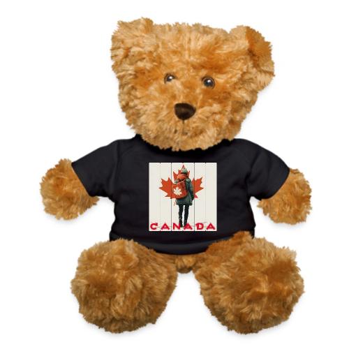 Canada: Proud Canadian Woman - Teddy Bear