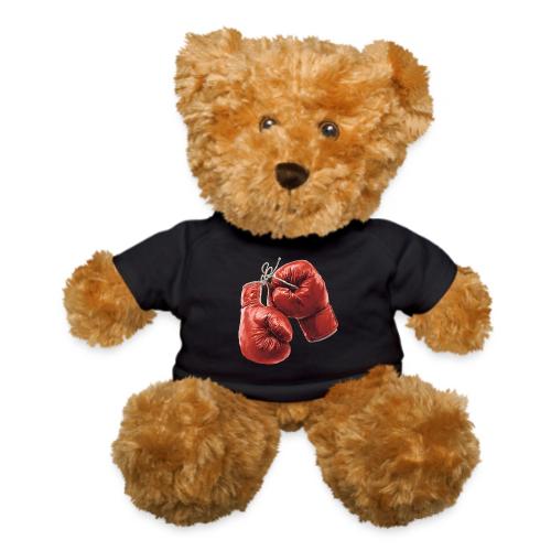 Boxing: Hanging Gloves Icon - Teddy Bear