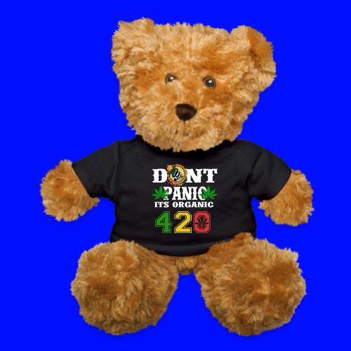 Joking 420 Organic Smoke Weed Marijuana Design - Teddy Bear