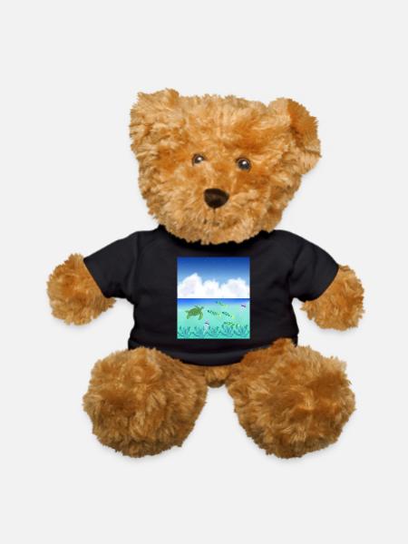 Sea View - Teddy Bear - black - Front