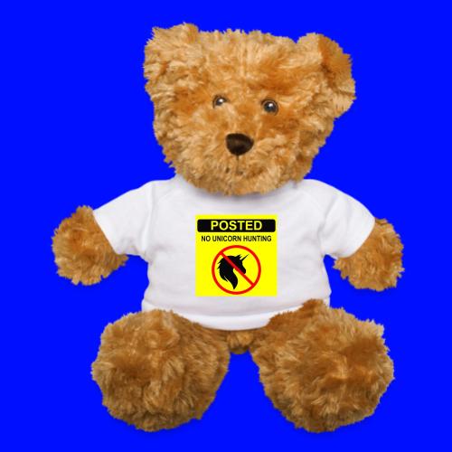 Posted Unicorn Hunting 3color - Teddy Bear