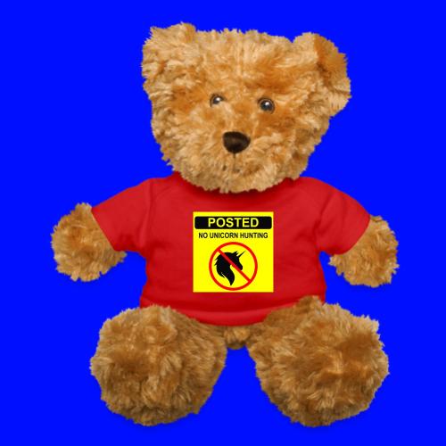 Posted Unicorn Hunting 3color - Teddy Bear