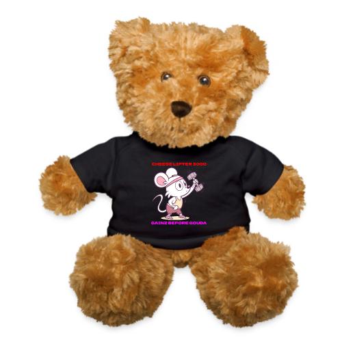 Cheese Lifter 3000 | Funny Gym Rat Mouse tshirt - Teddy Bear