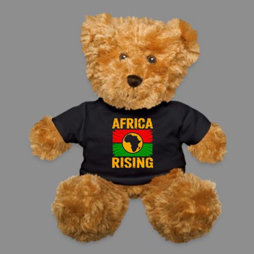 Africa Rising Vintage Continent Unity Design - Teddy Bear