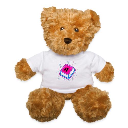 Neon Pixel A Key - Teddy Bear