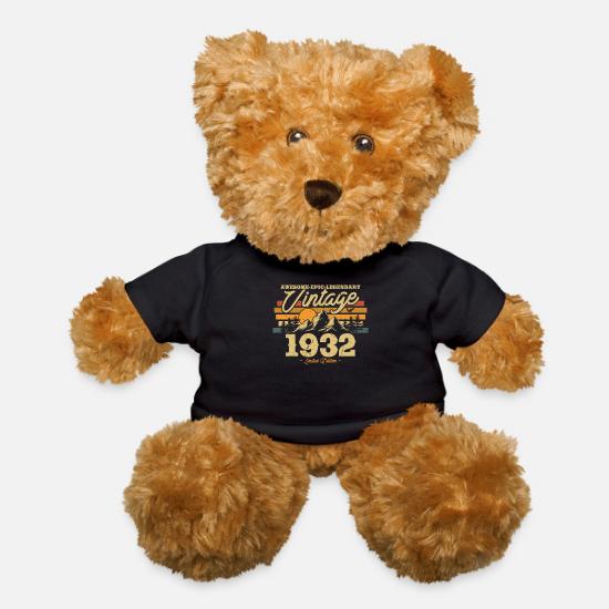 テディベア　② Vintage 1932 Birthday Gift' Teddy Bear | Spreadshirt
