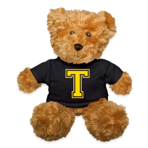 Letter T – Capital Athletic Alphabet Monogram - Teddy Bear