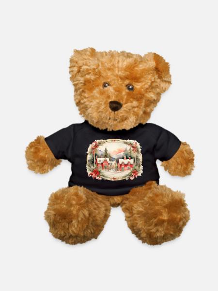 winter - Teddy Bear - black
