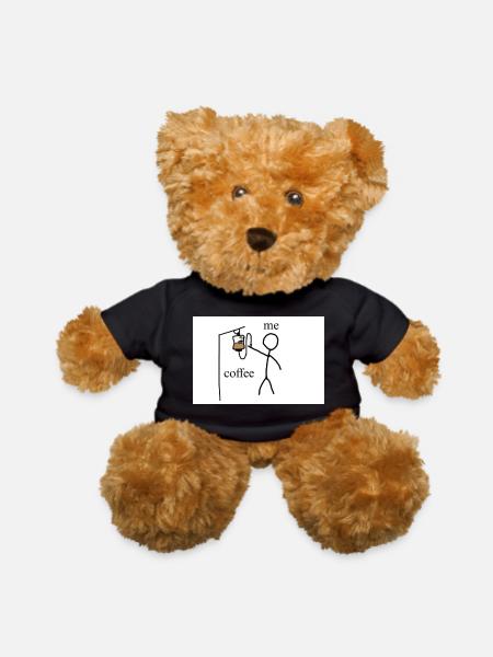 Me and Coffee Doodle - Teddy Bear - black